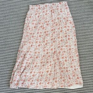 Gentle Fawn A-Line Skirt in Pink Floral